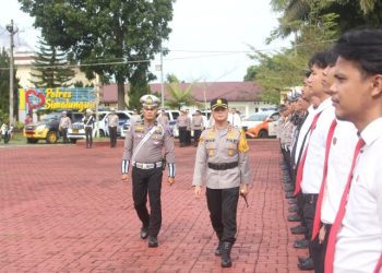Apel Gelar Pasukan Operasi Patuh Toba-2026 Digelar di Mapolres Simalungun, Kapolres: Kepatuhan Berlalu Lintas Harus Jadi Budaya.