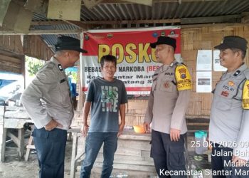 Polsek Siantar Marihat Laksanakan Patroli KBN di Jalan Bahkora II.