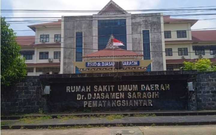 RSUD dr Djasamen Saragih Pematangsiantar.