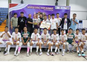 Ketua DPRD Kota Pematangsiantar Timbul Marganda Lingga, SH Tutup Liga AAFI Yang Memperebutkan Piala Ketua DPRD Pematangsiantar.