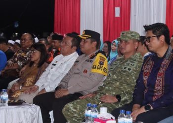 Kapolres Pematangsiantar Hadiri Kirab Kebangsaan & Doa Bersama Lintas Agama Sambut Hari Sumpah Pemuda.