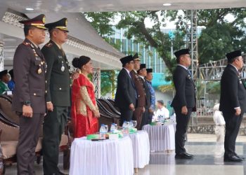 Wakapolres Pematangsiantar Hadiri Upacara Peringatan Hari Sumpah Pemuda Ke - 98.