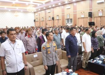 Wakili Kapolda Sumut, Kapolres Simalungun Hadiri FGD Menteri Lingkungan Hidup Bahas Kelestarian Danau Toba.
