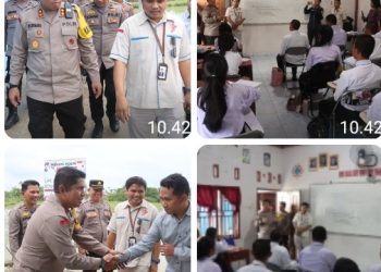 Dukung Program Poliran, Kapolres Pematangsiantar Kunjungi LPK Seikou Education.