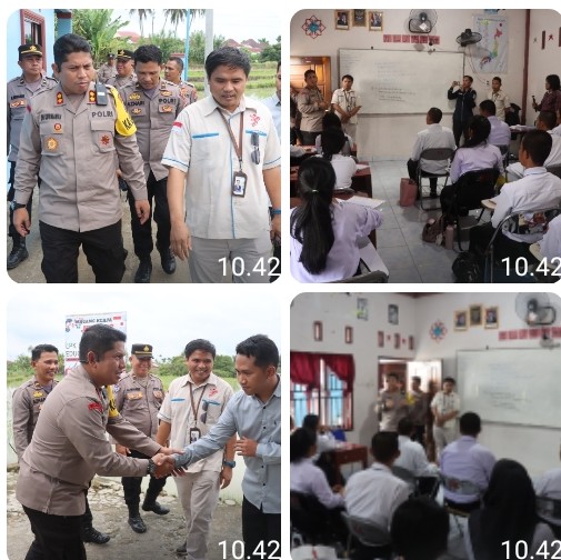 Dukung Program Poliran, Kapolres Pematangsiantar Kunjungi LPK Seikou Education.
