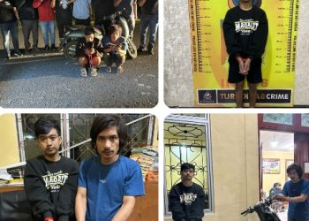 Keras Bagai Karang, Jatanras Polres Simalungun Bekuk Dua Pencuri Ponsel Sopir Dump Truck di Tol Simpang Panei.
