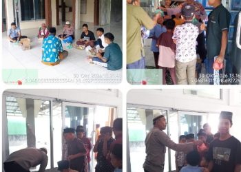 Polisi Bersama Masyarakat, Polsek Dolok Silau Gelar Jumat Berkah Di Masjid Jamik Saran Padang, Pererat Silaturahmi Dengan Jamaah.