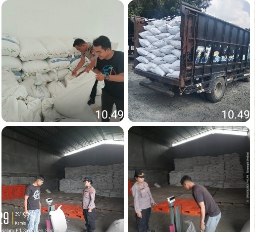 Polres Pematangsiantar Serahkan 12 Ton Jagung ke Bulog Cabang Dukung Ketapang.