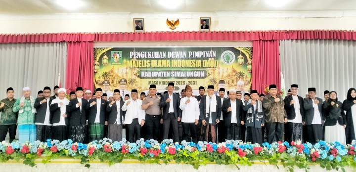 Pengurus DP MUI Simalungun Masa Bhakti 2026 ‑ 2031 Dikukuhkan, Bupati Simalungun Ajak MUI Jaga Kerukunan Umat.